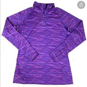 Nike Pro Combat Dri-Fit Half-Zip Swoosh Pullover